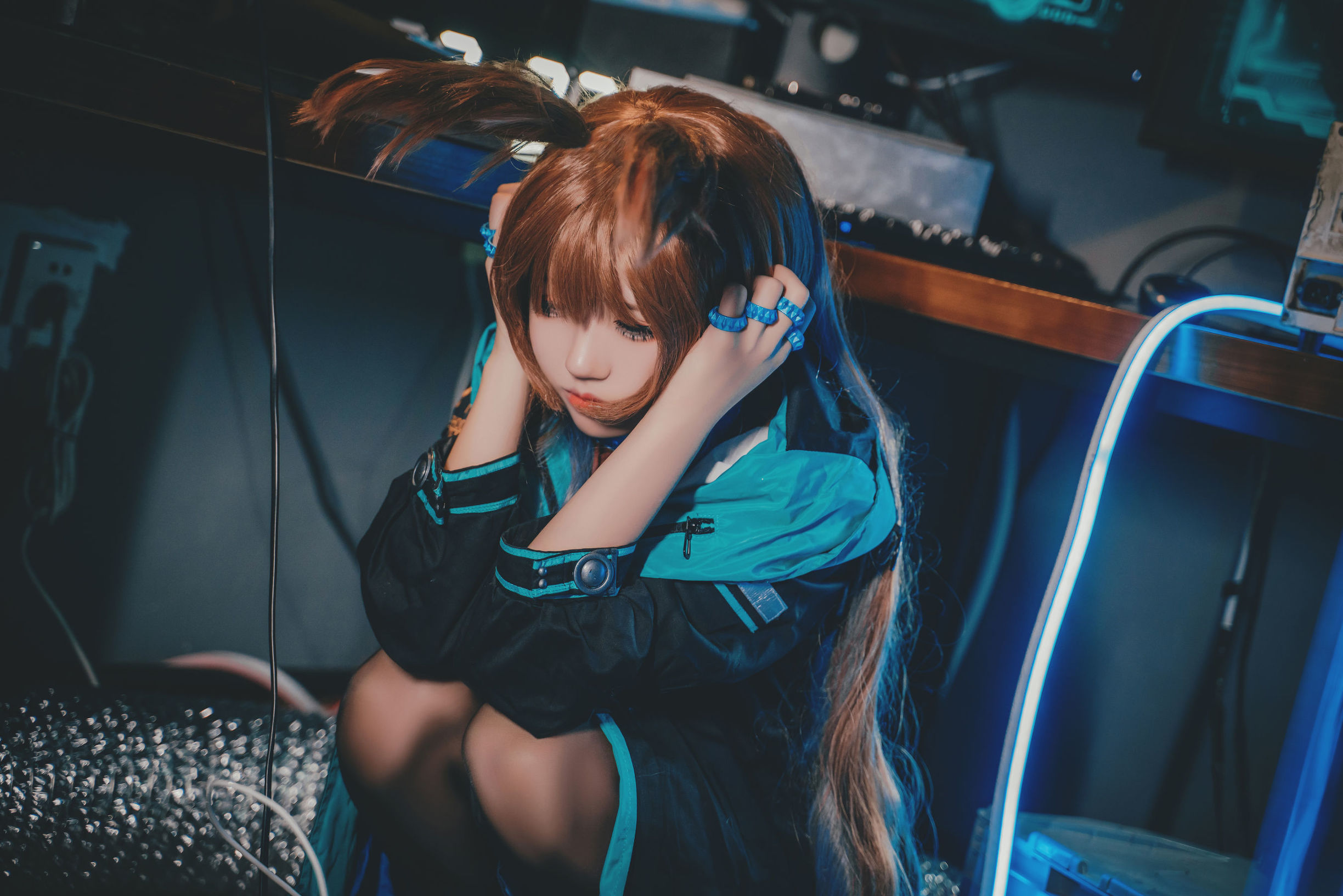 [网红COSER]猫君君MaoJun明日方舟阿米娅插图8